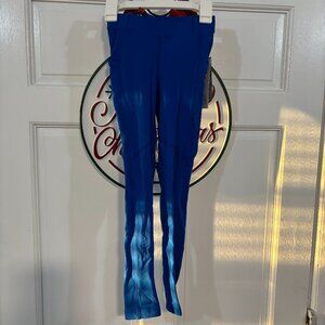 Kerrits Kids Ice Fil Full Seat Riding Tights, Blue, size small, New with Tags!
